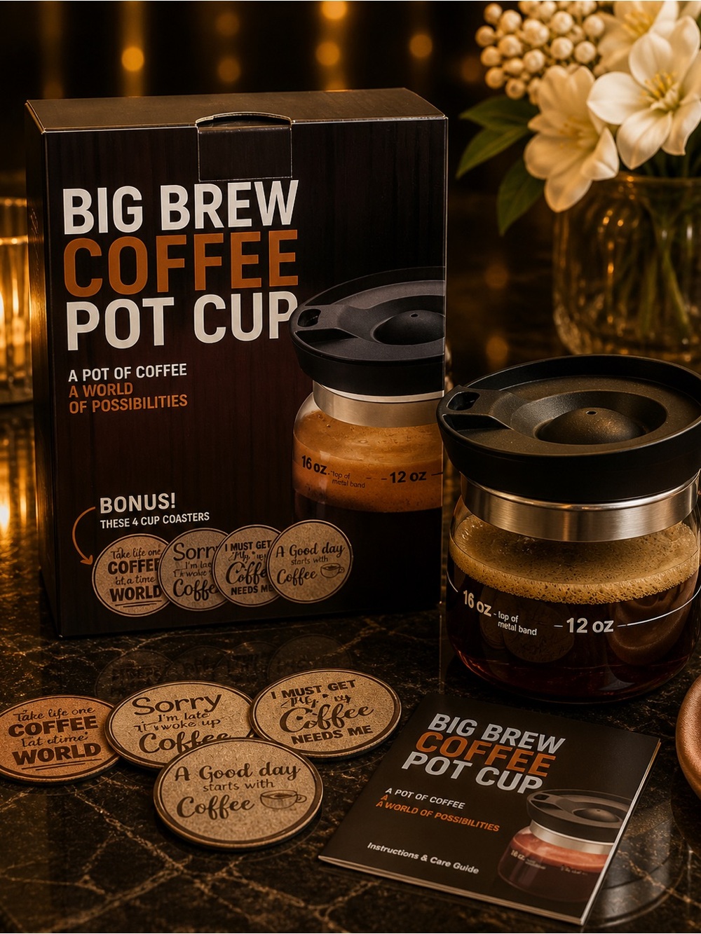 Pot Cup - Black